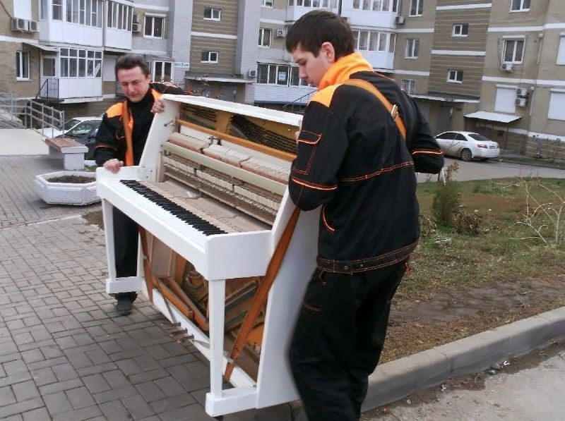 Перевозка пианино и рояля в Старом Осколе — цена от 809 руб., грузчики, упаковка — Мастер24